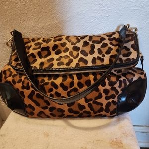 Anne Klein.Pony Hair Shoulder Bag